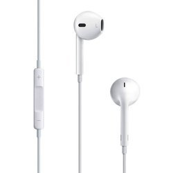 Nová sluchátka Apple EarPods s ovladačem, mikrofonem, jack 3,5mm MD827ZM/A Bílá
