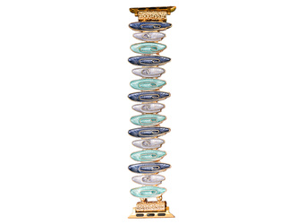 Nový náramek na smartwatch GlacierX Gleam Waves Stretch Bracelet Coastal Blue pro Apple Watch 38/40/41mm Mořská