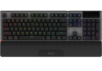 Nová herní mechanická klávesnice Triadyn HYPERION OUTEMU MX RGB hliník Anti-Ghosting QWERTY software pro hráče