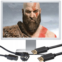 Monitor Fujitsu B24W-7 24" LED 1920x1200 IPS DisplayPort (PZ) +Okablowanie