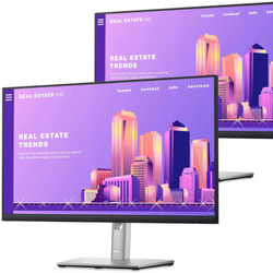 Zestaw Dwóch Monitorów Dell P2422H 24" LED 1920x1080 IPS HDMI VGA Klasa A