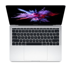 Apple MacBook Pro A1708 2017. SILVER i5-7360U 8GB 256GB SSD 2560x1600 Třída A macOS Big Sur