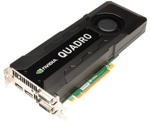 Vysoce profilovaná grafická karta NVIDIA QUADRO K5000 4GB GDDR5