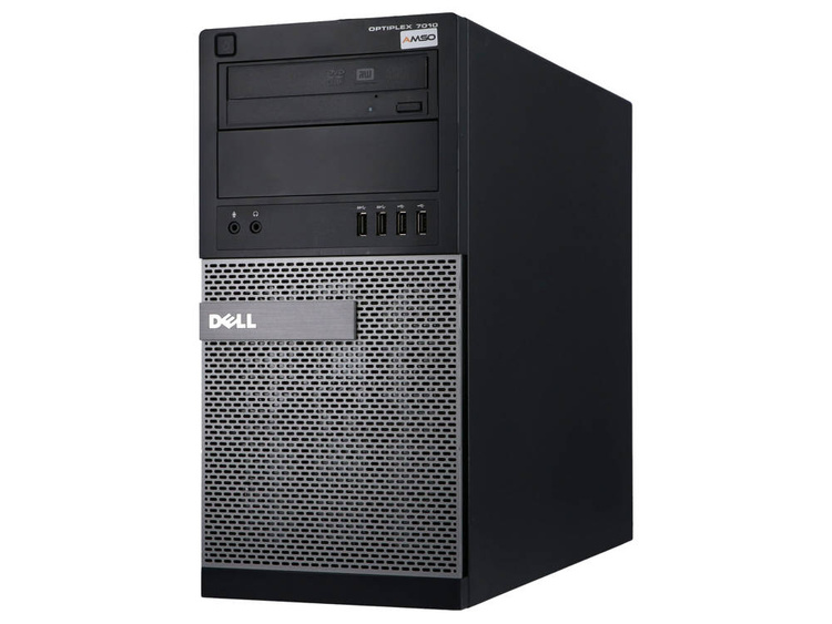 Dell Optiplex 7010 MT i5-3470 4x3.2GHz 16GB 480GB SSD DVD GTX1650 W10H KM  kabeláž