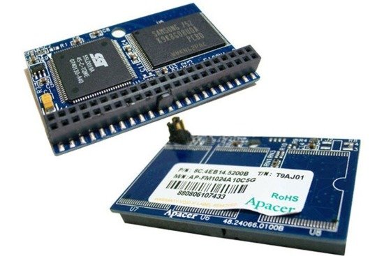 Apacer 1GB 44pin flash paměť pro terminály HP 8C.4ED16.7256B