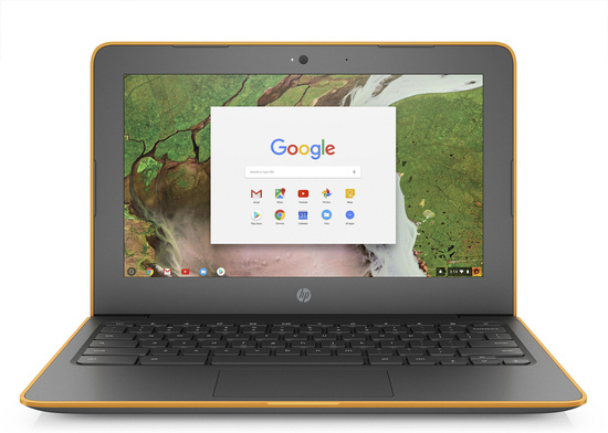 HP Chromebook 11 G6 Intel N3350 11,6" 4GB 16GB Flash 1366x768 Chrome OS třídy A Oranžová