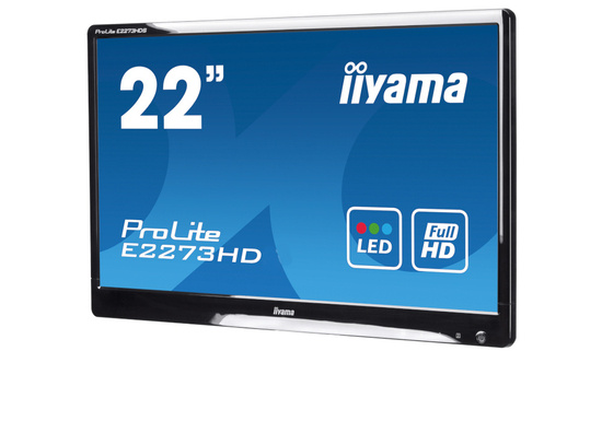 Monitor IIYAMA E2273HD 22" LED 1920x1080 DVI HDMI černý Bez stojanu Třída A