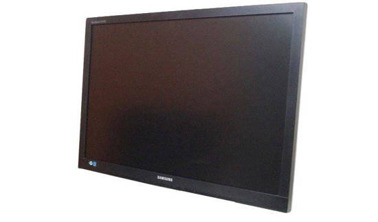 Monitor Samsung S24A450BW 24" LED 1920x1200 DVI D-SUB černý Žádný stojan Třída A