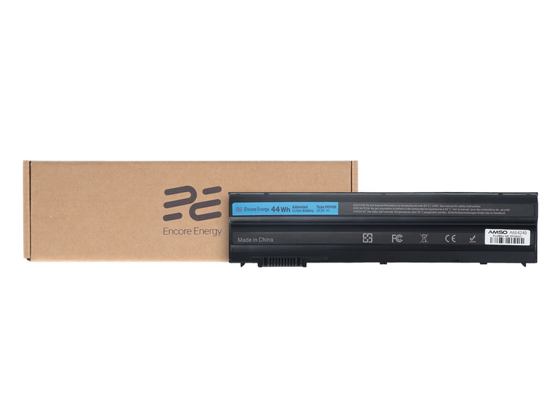 Nová baterie Encore Energy pro Dell Latitude E5420 E6420 E6520 E5530 44Wh 11.1V 4000mAh M5Y0X