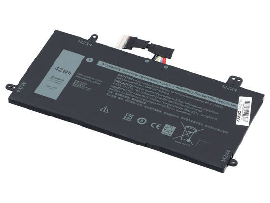 Nová baterie pro Dell Latitude 5285 5290 2v1 42Wh 7,6V 5250mAh J0PGR