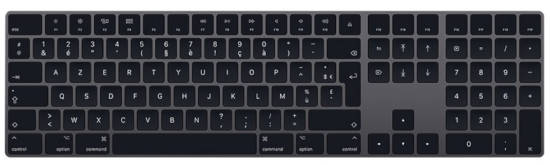 Nové Originál Apple Magic Keyboard Numeric Keypad French Space Gray A1843 
