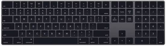 Nové Originál Apple Magic Keyboard Numerická klávesnice norská šedá