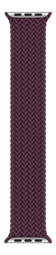 Originál Apple Braided Solo Loop Dark Cherry 41mm pásek velikosti 3 v uzavřeném obalu