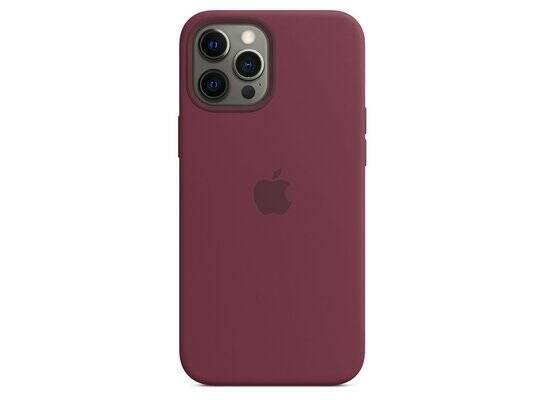 Originál Pouzdro Apple Silikonový iPhone 12 Pro Max Plum