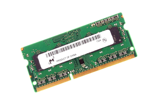 Paměť RAM MICRON 1GB DDR3 1066MHz PC3-8500S SODIMM pro notebooky