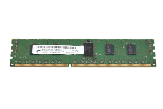 RAM Micron 2GB DDR3 1333MHz PC3L-10600R RDIMM ECC BUFFERED paměť