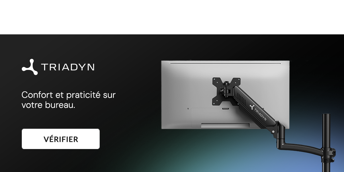 Support pour moniteur Triadyn