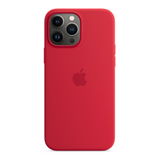 Original Case Silikon Apple iPhone 13 Pro Max Rot