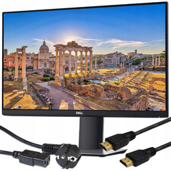 Dell Monitor P2419H 24" LED 1920x1080 IPS HDMI Schwarz Klasse A- Verkabelung