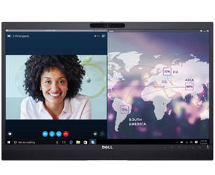 Dell Monitor P2418HZM 24" LED 1920x1080 IPS HDMI Schwarz Ohne Standfuß Klasse A