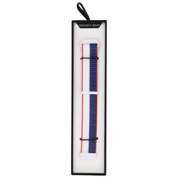 New strap for smartwatch GlacierX Grip Strap Nylon Ocean Mist Ink-White 22mm