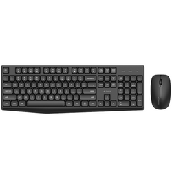 New Wireless Office Set Triadyn ELTANIN Keyboard PORTIA and Mouse BELINDA 1600 DPI Black