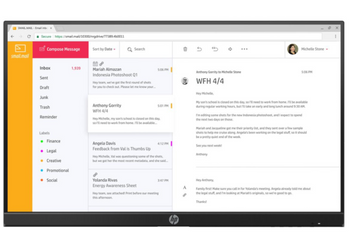HP P24h G4 Monitor 24" IPS 1920x1080 LED HDMI Black Without Stand Class A