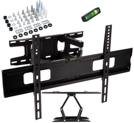 New Wall Mount for TV Monitor PLA67-466 37-70" 75x75 100x100 200x200 400x400 600x400 TV Black