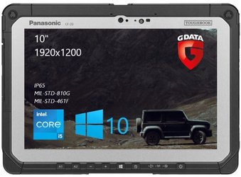 Panasonic Toughbook CF-20 MK2 tablet i5-7Y57 8GB 512GB M.2 1920x1200 Class A Windows 10 Professional