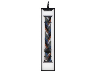 New GlacierX Braided Magnetic Buckle Terra Flame strap for Apple Watch 42/44/45/49mm Multicolor