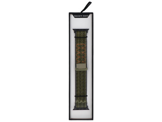 New GlacierX Grip Strap Nylon Vintage Olive strap for Apple Watch 42/44/45/49mm military green