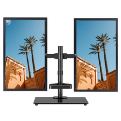 2x LG Monitor 24MB37PM 24" LED 1920x1080 IPS VGA DVI Black BP Class A + Triadyn DuoBase mount