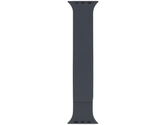 GlacierX Silicone Smooth Grained Magnetic Strap Iron Gray for Apple Watch 42/44/45/49mm Gray