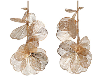 Flower Gold Earrings