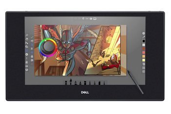 Dell Canvas 27 Z01C QHD 2560x1440 Graphics Tablet mini HDMI USB-C in Class A