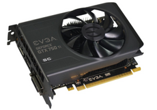 EVGA GeForce GTX 750Ti 2GB GDDR5 High Profile Graphics Card