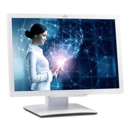 Fujitsu B22W-6 22" LED monitor 1680x1050 D-SUB DVI DisplayPort White