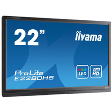 IIYAMA E2280HS 22" LED monitor 1920x1080 DVI HDMI Black Without Stand Class A