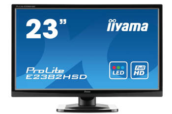 IIYAMA E2382H 23" LED 1920x1080 TN DVI VGA 5ms Class A monitor
