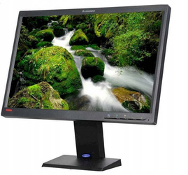 Lenovo L2250p 22" LCD monitor 1680x1050 DVI D-SUB Black Class A