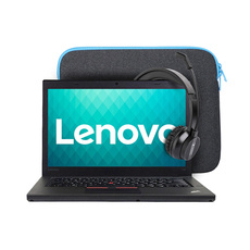 Lenovo ThinkPad T460 i5-6200U 16GB 1TB SSD 1920x1080 Class A- Windows 10 Home +Headphones and Bag