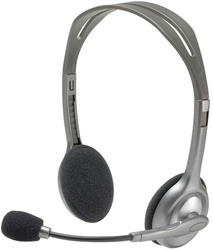 Logitech H110 headphones with a Stereo Headset Microphone