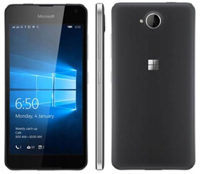 Microsoft Lumia 650 5'' 1GB 16GB Black Ex-display MS Windows 10 Mobile
