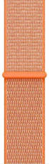 Original Apple Sport Loop 42mm Spicy Orange strap in sealed packaging
