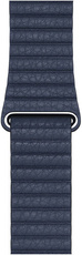 Original Apple Watch Leather Loop Strap Diver Blue 44mm / M