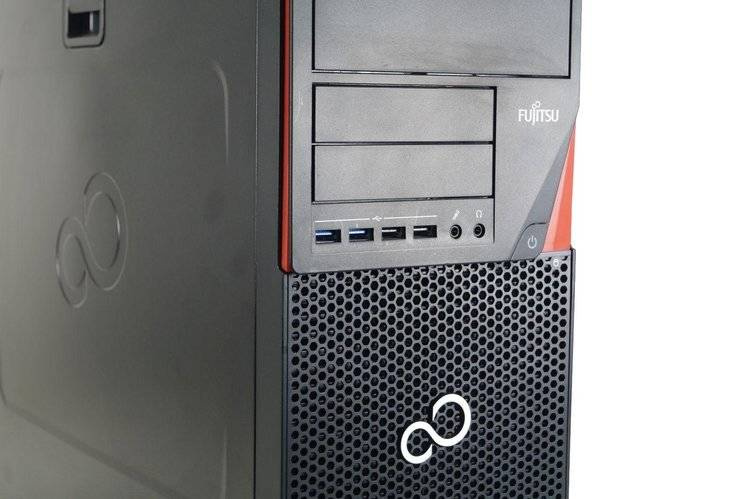 Fujitsu Esprimo P756 Tower G3900 2x2.8GHz 8GB 240GB SSD Windows 10 