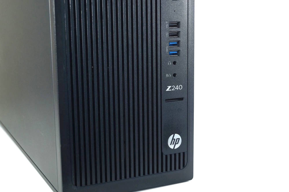 HP WorkStation Z240 Tower E3-1270v5 3.6GHz 16GB 240GB SSD NVS