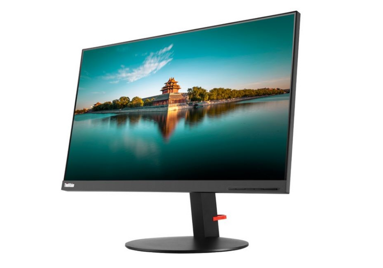 New Lenovo ThinkVision P24H10 24" LED 2560x1440 DisplayPort Monitor