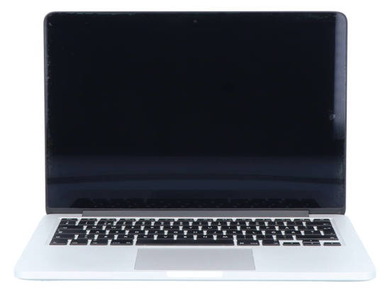 Apple MacBook Pro A1502 SILVER I7-4558U 16GB 256GB SSD 2560x1600 Class A- Mac OS Big Sur QWERTY