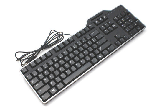 Dell SmartCard KB813 USB QWERTY Keyboard Black
